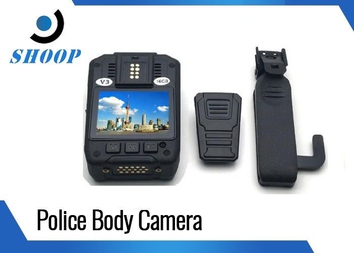 High Definition HD Body Worn Camera 32G Kapasitas Memori 2304 X 1296 Resolusi