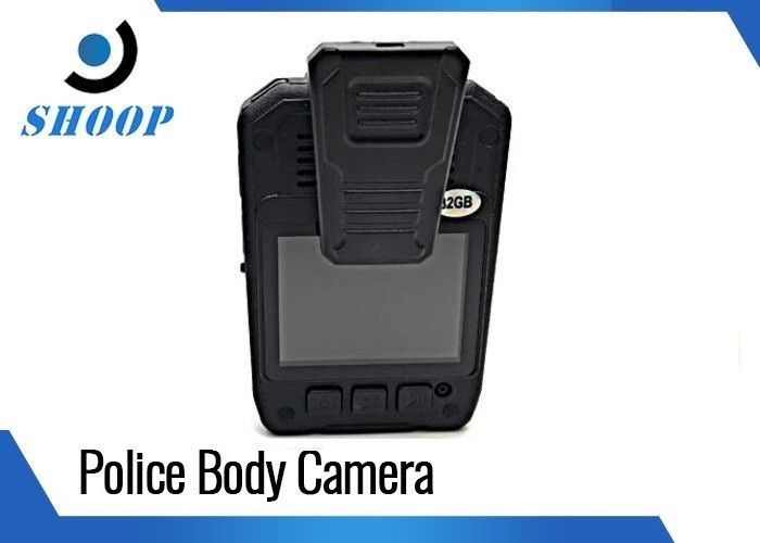 High Definition HD Body Worn Camera 32G Kapasitas Memori 2304 X 1296 Resolusi